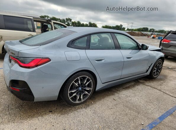 WBY33AW04PFP30405 2023 BMW I4 Серый Задняя правая четверть