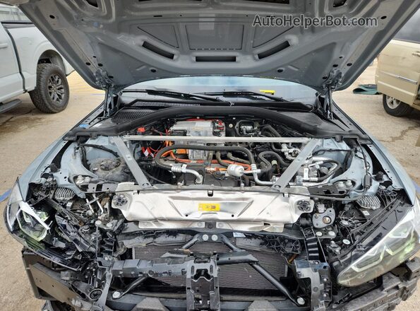 WBY33AW04PFP30405 2023 BMW I4 Серый Вид задней части салона