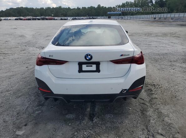 WBY33HD04SFU09209 2025 BMW I4 White Вид ззаду