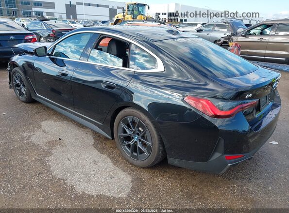 WBY43AW03RFT30343 2024 BMW I4 Черный Задняя левая четверть