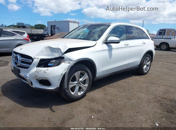 WDC0G4JB2JV024429 2018 MERCEDES-BENZ GLC 300 Белый Передняя левая четверть