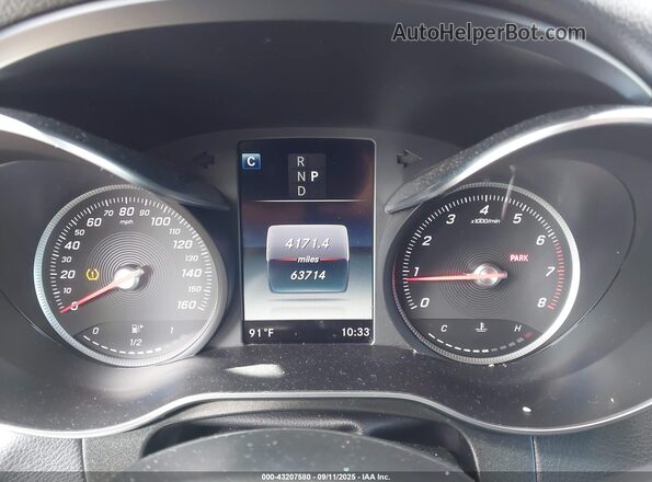 WDC0G4JB4JV110440 2018 MERCEDES-BENZ GLC 300 Gray Widok tylnych siedzeń