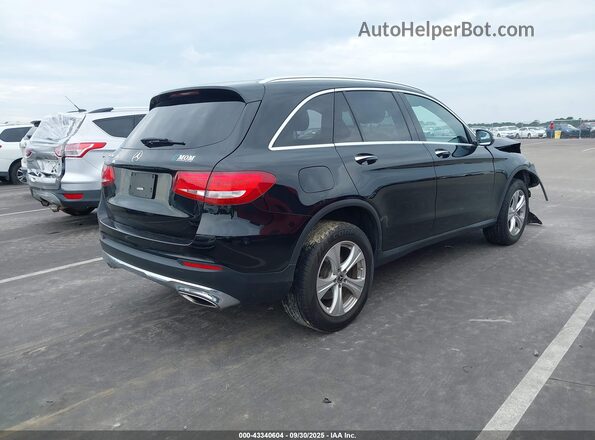WDC0G4JB5JV019645 2018 MERCEDES-BENZ GLC 300 Черный Задняя правая четверть