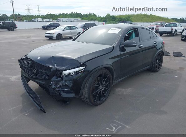 WDC0J6EBXHF252349 2017 MERCEDES-BENZ AMG GLE 43 COUPE Черный Передняя левая четверть