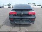 2017 Mercedes-benz Amg Glc 43 Coupe 4matic Черный vin: WDC0J6EBXHF252349