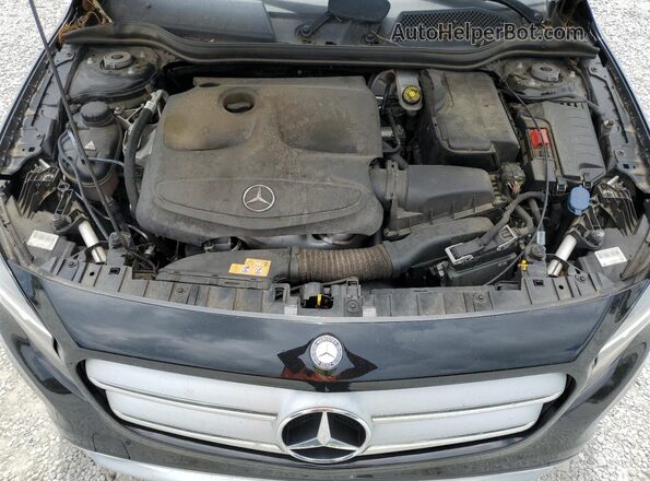 WDCTG4EB0HJ306576 2017 MERCEDES-BENZ GLA Black Widok komory silnika