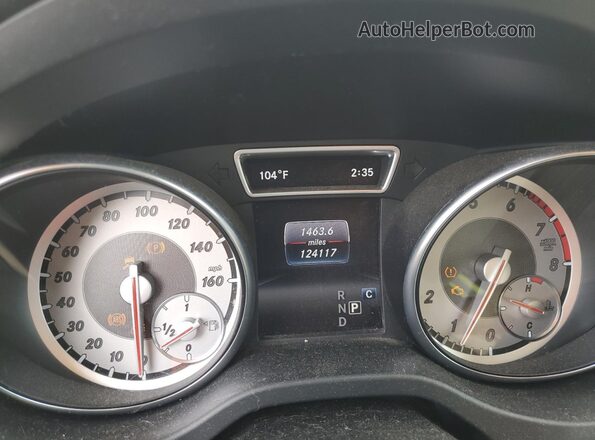 WDCTG4EB0HJ306576 2017 MERCEDES-BENZ GLA Black Widok zestawu wskaźników