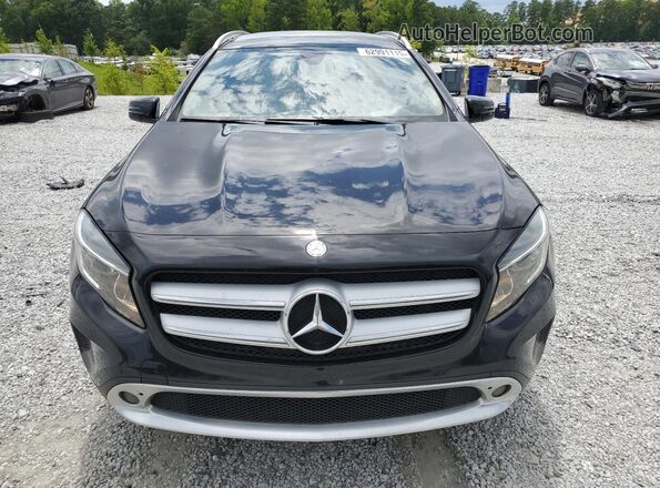 WDCTG4EB0HJ306576 2017 MERCEDES-BENZ GLA Black Widok z przodu