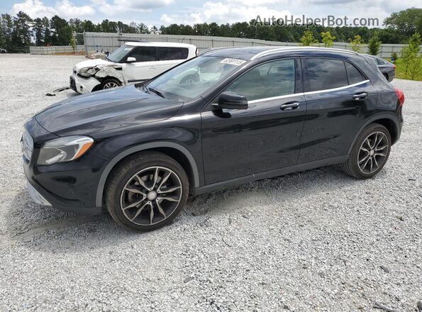 WDCTG4EB0HJ306576 2017 MERCEDES-BENZ GLA Black Przód lewy
