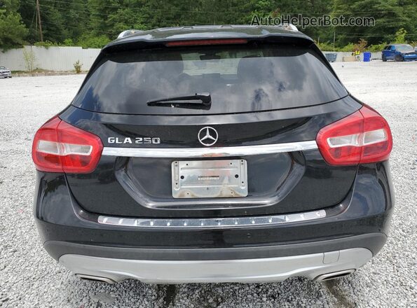 WDCTG4EB0HJ306576 2017 MERCEDES-BENZ GLA Black Widok z tyłu