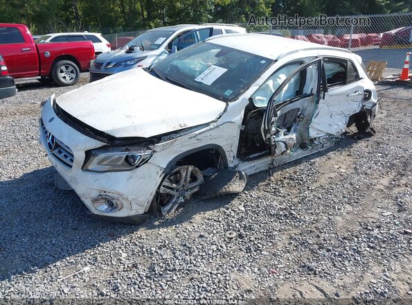 WDCTG4EB2KU001666 2019 MERCEDES-BENZ GLA Белый Передняя левая четверть