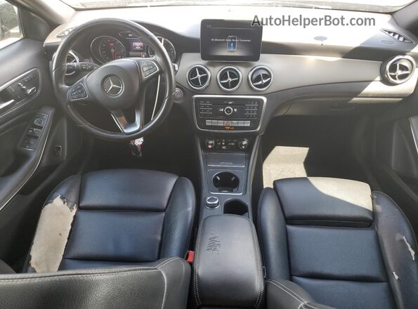WDCTG4EB4JJ512358 2018 MERCEDES-BENZ GLA Black წინა პანელის ხედი