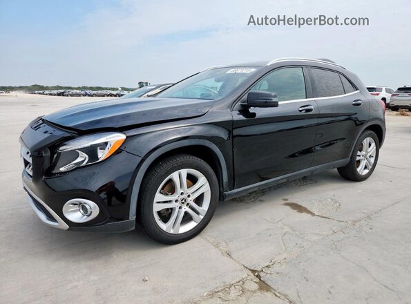 WDCTG4EB6JJ492761 2018 MERCEDES-BENZ GLA Black Vista tres cuartos delantera izquierda