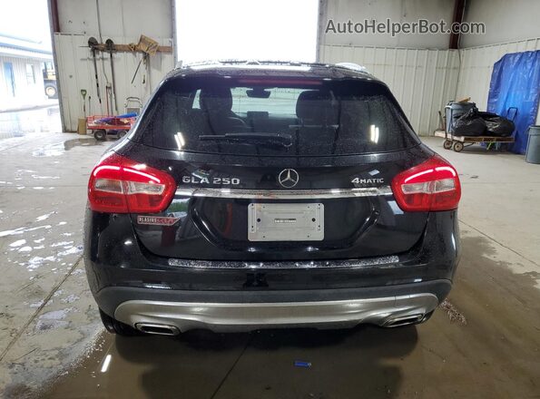 WDCTG4GBXHJ324225 2017 MERCEDES-BENZ GLA Black Widok z tyłu