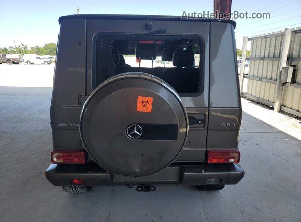 WDCYC7DH4JX288708 2018 MERCEDES-BENZ G-CLASS Green Вид ззаду
