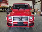 2018 Mercedes-benz G 65 Amg Red vin: WDCYC7FH6JX291994