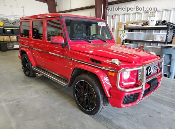 WDCYC7FH6JX291994 2018 MERCEDES-BENZ G-CLASS Red Передня права чверть