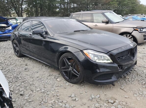 WDDLJ6HB6GA163040 2016 MERCEDES-BENZ CLS-CLASS Black Front right