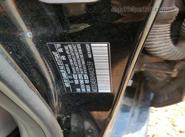 WDDSJ4EB0HN428159 2017 MERCEDES-BENZ CLA-CLASS Black Engine compartment view
