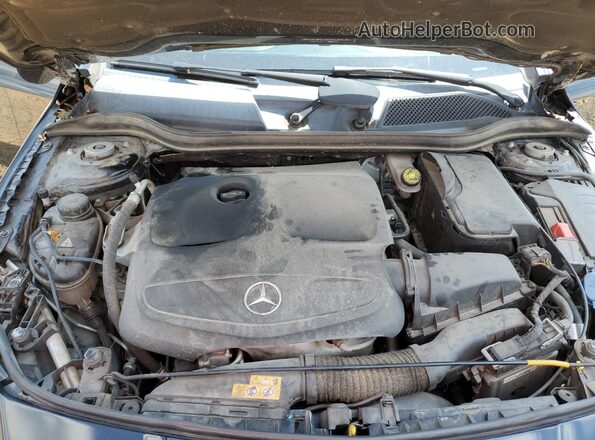WDDSJ4EB0HN428159 2017 MERCEDES-BENZ CLA-CLASS Black Rear interior view