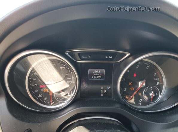 WDDSJ4EB0HN428159 2017 MERCEDES-BENZ CLA-CLASS Black Instrument cluster view
