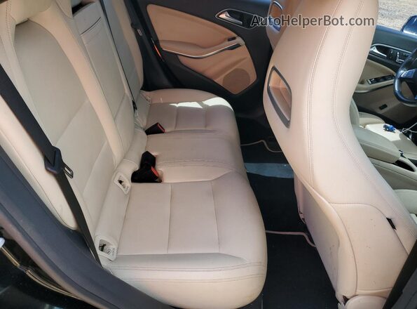 WDDSJ4EB0HN428159 2017 MERCEDES-BENZ CLA-CLASS Black Rear seats view