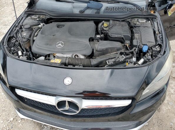 WDDSJ4EB1HN423696 2017 MERCEDES-BENZ CLA-CLASS Black უკანა სალონის ხედი