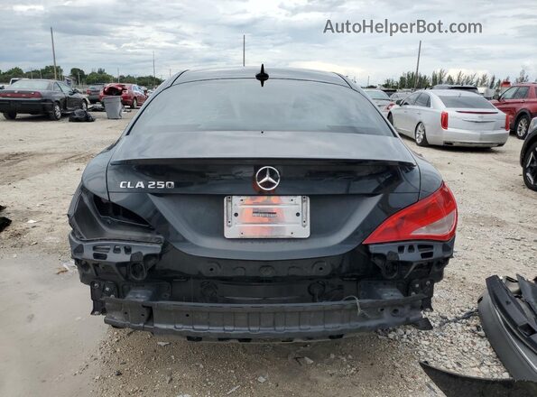 WDDSJ4EB1HN423696 2017 MERCEDES-BENZ CLA-CLASS Black უკანა ხედი