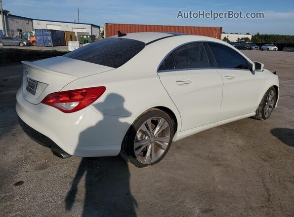 WDDSJ4EB3GN292138 2016 MERCEDES-BENZ CLA-CLASS White Задня права чверть