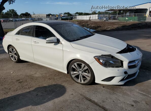 WDDSJ4EB3GN292138 2016 MERCEDES-BENZ CLA-CLASS White Передня права чверть