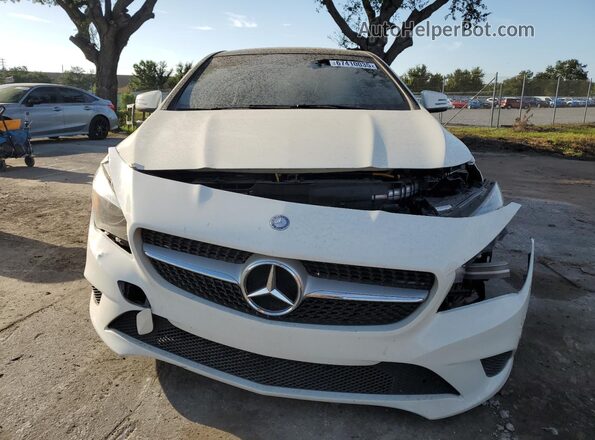 WDDSJ4EB3GN292138 2016 MERCEDES-BENZ CLA-CLASS White Вид спереду