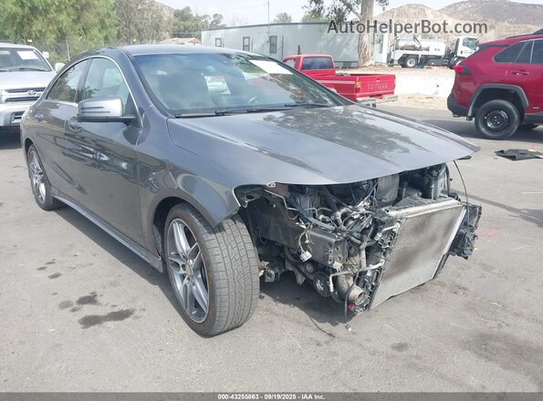 WDDSJ4EB3HN412926 2017 MERCEDES-BENZ CLA-CLASS Серый Передняя правая четверть