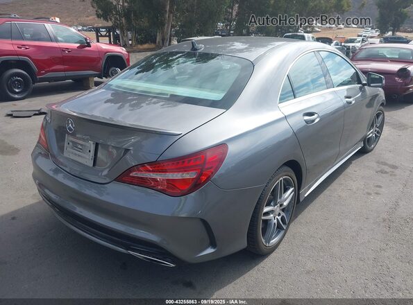 WDDSJ4EB3HN412926 2017 MERCEDES-BENZ CLA-CLASS Серый Задняя правая четверть