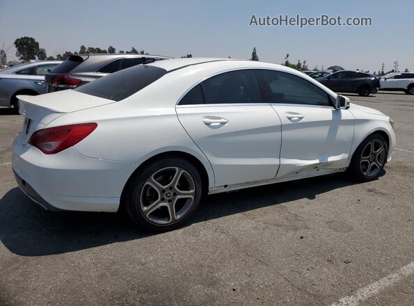 WDDSJ4EB4JN628435 2018 MERCEDES-BENZ CLA-CLASS White Tył prawy
