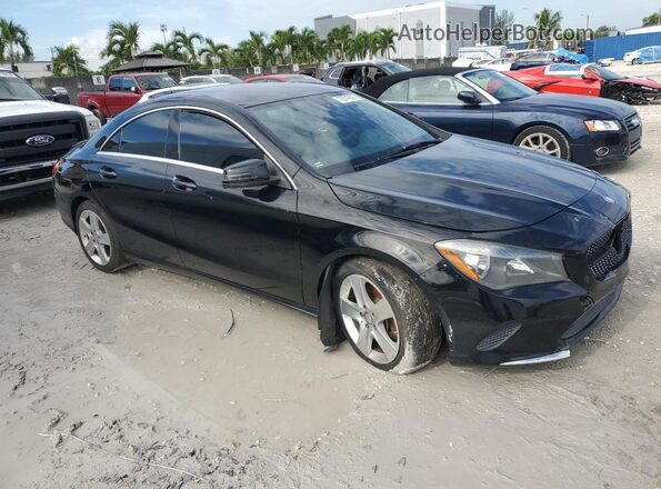 WDDSJ4EB8HN447705 2017 MERCEDES-BENZ CLA-CLASS Black Przód prawy