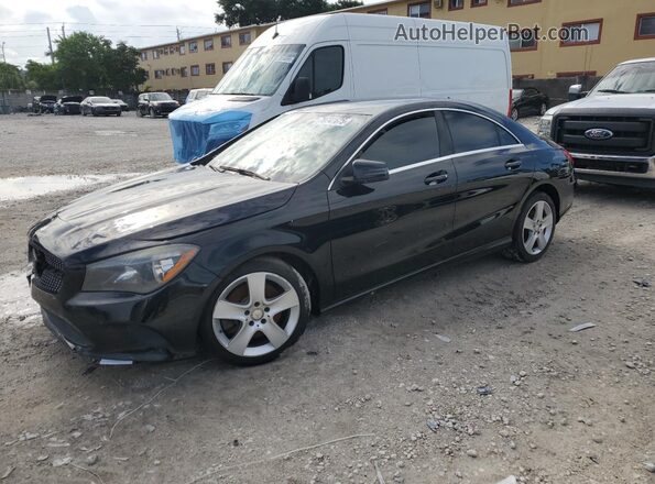 WDDSJ4EB8HN447705 2017 MERCEDES-BENZ CLA-CLASS Black Przód lewy