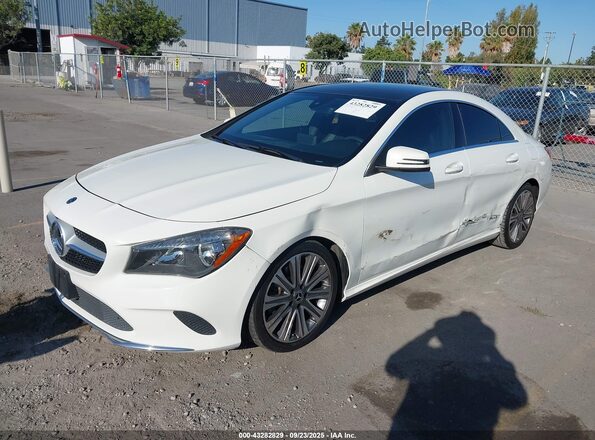 WDDSJ4EB8JN520402 2018 MERCEDES-BENZ CLA 250 White Front left