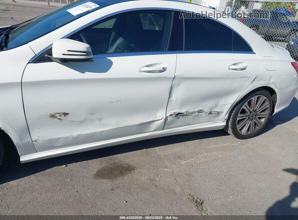 WDDSJ4EB8JN520402 2018 MERCEDES-BENZ CLA 250 White Front view