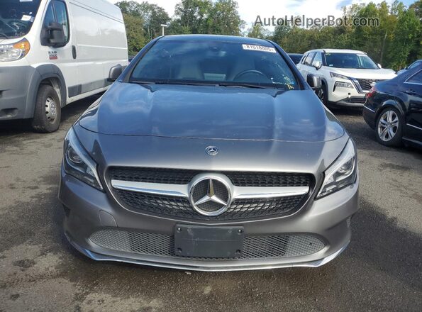 WDDSJ4GB4JN631980 2018 MERCEDES-BENZ CLA-CLASS Серый Вид спереди