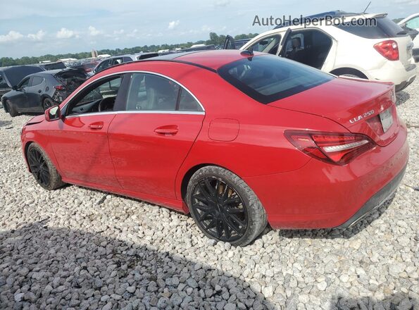 WDDSJ4GB7JN602554 2018 MERCEDES-BENZ CLA-CLASS Red Tył lewy