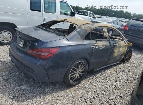 WDDSJ5CBXJN547335 2018 MERCEDES-BENZ CLA-CLASS Blue Trasero derecho