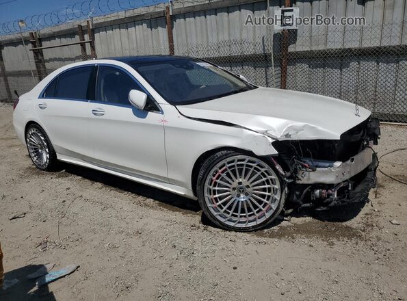 WDDUG8DB9KA445671 2019 MERCEDES-BENZ S White Przód prawy