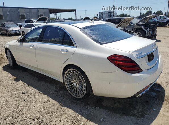 WDDUG8DB9KA445671 2019 MERCEDES-BENZ S White Tył lewy