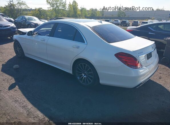 WDDUG8FB6HA340902 2017 MERCEDES-BENZ S-CLASS Белый Задняя левая четверть