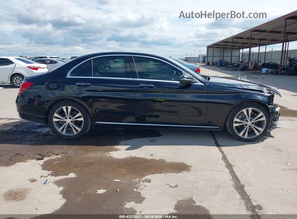 WDDWF4JB0GR143896 2016 MERCEDES-BENZ C-CLASS Черный Панорамный вид салона 360°