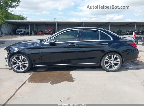 WDDWF4JB0GR143896 2016 MERCEDES-BENZ C-CLASS Черный 