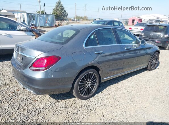WDDWF8DB1LR525710 2020 MERCEDES-BENZ C-CLASS Silver Trasero derecho