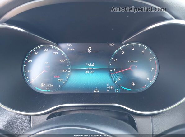 WDDWF8DB1LR525710 2020 MERCEDES-BENZ C-CLASS Silver Vista de los asientos traseros