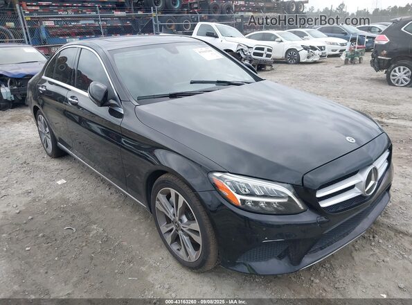 WDDWF8DB1LR545004 2020 MERCEDES-BENZ C-CLASS Black Przód prawy