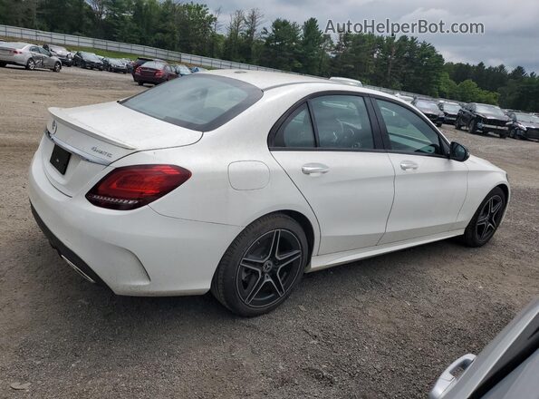 WDDWF8EB9LR548750 2020 MERCEDES-BENZ C Белый Задняя правая четверть